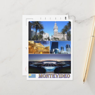 Carte Postale Montevideo Mosaic - Uruguay -