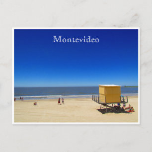 Carte Postale montevideo playa pocitos