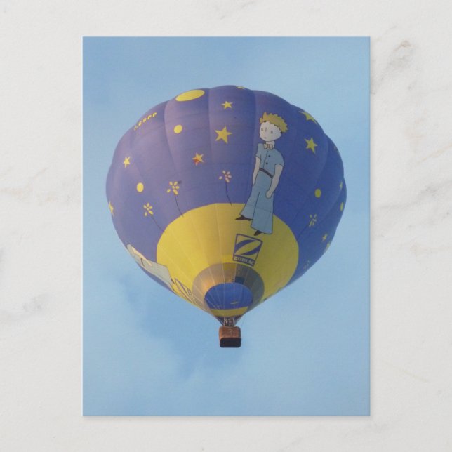 Carte Postale Montgolfière - Montgolfière - Petit Prince (Devant)