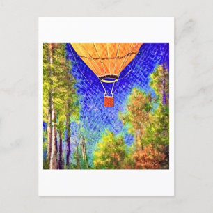 Carte Postale Montgolfière un