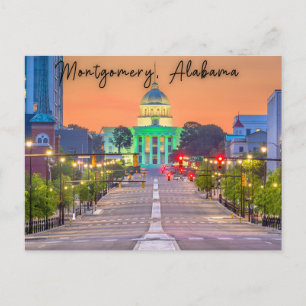 Carte postale Montgomery Alabama