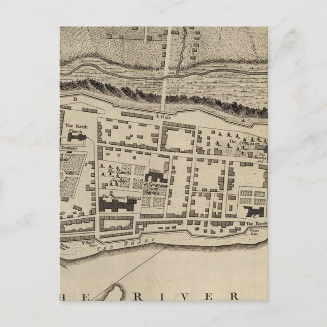 Carte Postale Montréal ou Ville Marie (Devant)