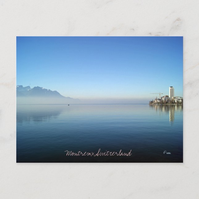 Carte Postale Montreux (Devant)