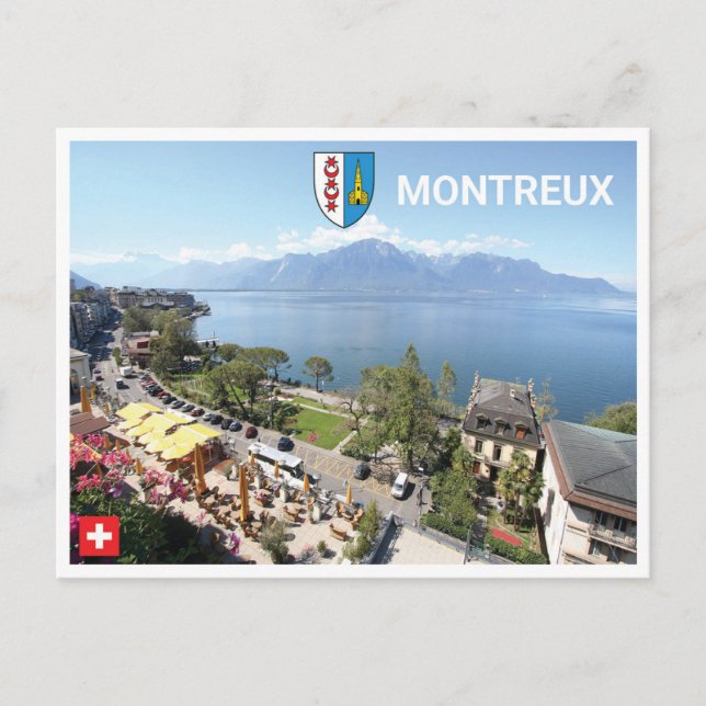 Carte Postale Montreux - Suisse (Devant)