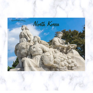 Carte Postale Monument à la Juche Tower Pyongyang Poste nord-cor