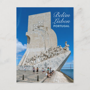 Carte Postale Monument aux découvertes, Belem Lisbonne Portugal