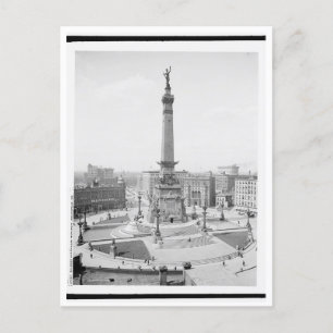 Carte Postale Monument Circle, Indianapolis, Indiana