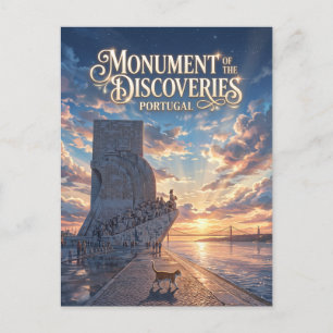 Carte Postale Monument des Découvertes Portugal