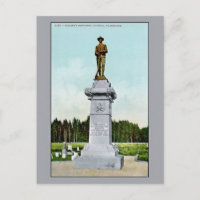 Monument du soldat vintage Olympia WA