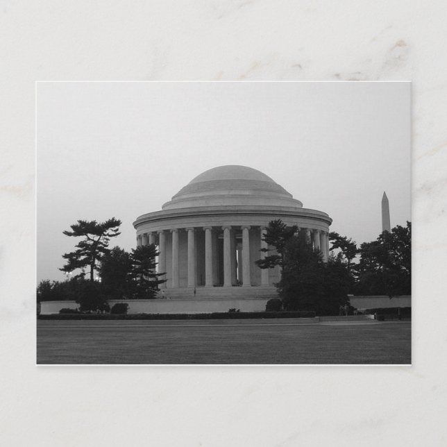Carte Postale Monument Jefferson Memorial Washington (Devant)