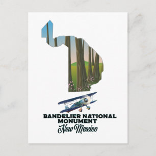 Carte Postale monument national de bandelier