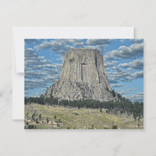 Carte Postale Monument national de la tour Devils, Wyoming