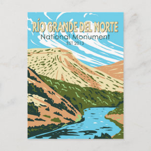 Carte Postale Monument national de Río Grande del Norte Nouveau