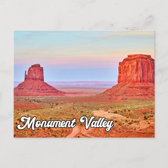 Carte Postale Monument Valley, Arizona, États-Unis (Devant)