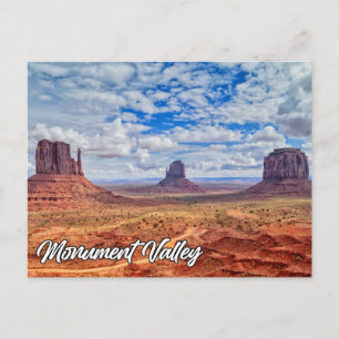 Carte Postale Monument Valley, Arizona, États-Unis