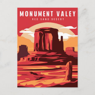 Carte Postale Monument Valley Arizona Paint