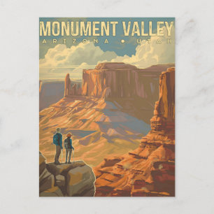 Carte Postale Monument Valley, Arizona Vintage