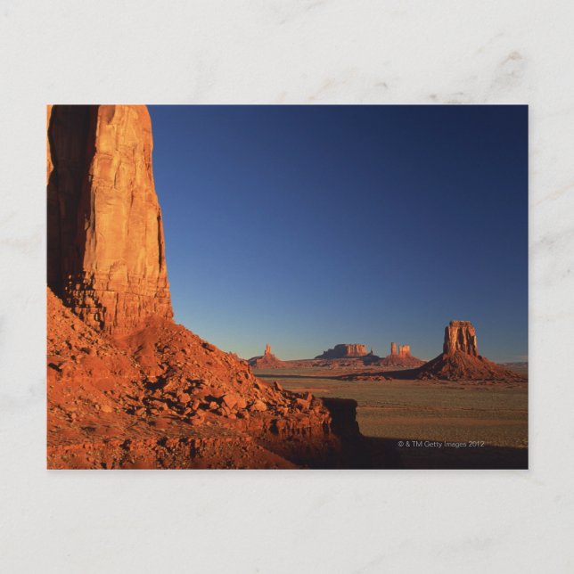 Carte Postale Monument Valley, Navajo Tribal Park, Arizona (Devant)