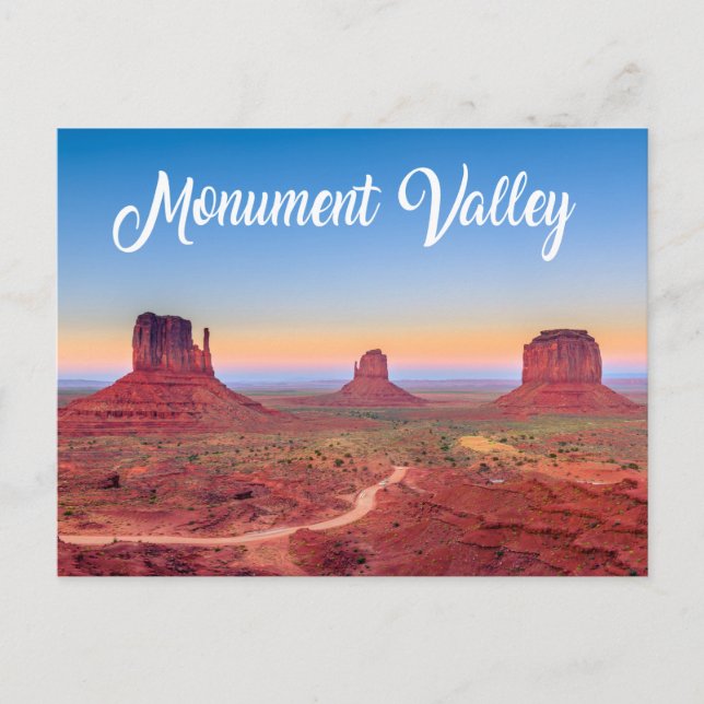 Carte Postale Monument Valley Navajo Tribal Park Utah USA (Devant)