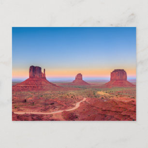 Carte Postale Monument Valley Utah Arizona Coucher de soleil