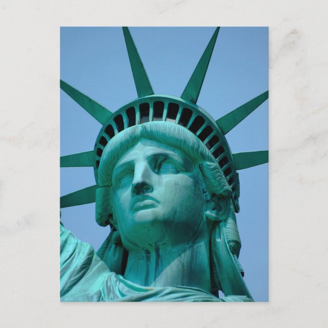 Carte Postale Monuments | Statue de Liberty Face (Devant)