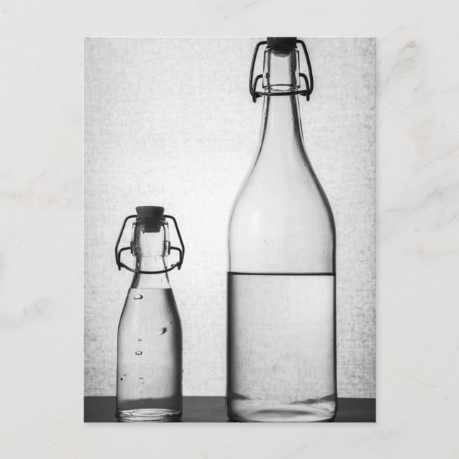 Carte postale Moody Water Bottles (Devant)