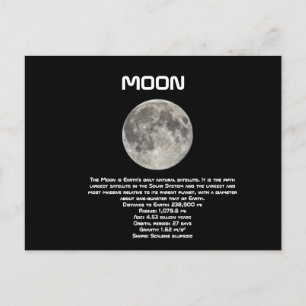 Carte postale Moon