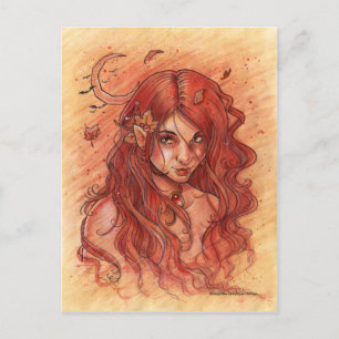 Carte postale Moon Automne