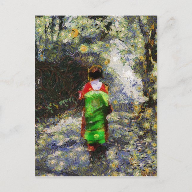 Carte postale Moonlight Maiko (Devant)