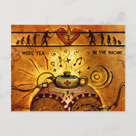 Carte postale 'More Tea' (détail)