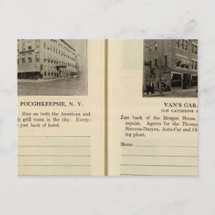 Carte Postale Morgan House, Van's Garage, Poughkeepsie