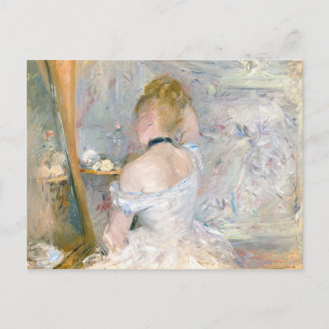 Carte Postale Morisot Jolie Impressionniste Française Peinture (Devant)