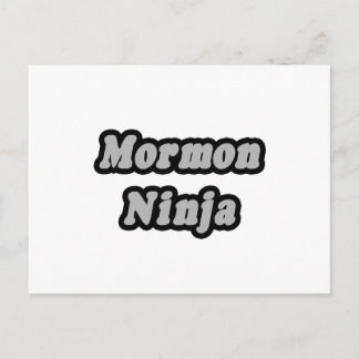 Carte Postale Mormon Ninja