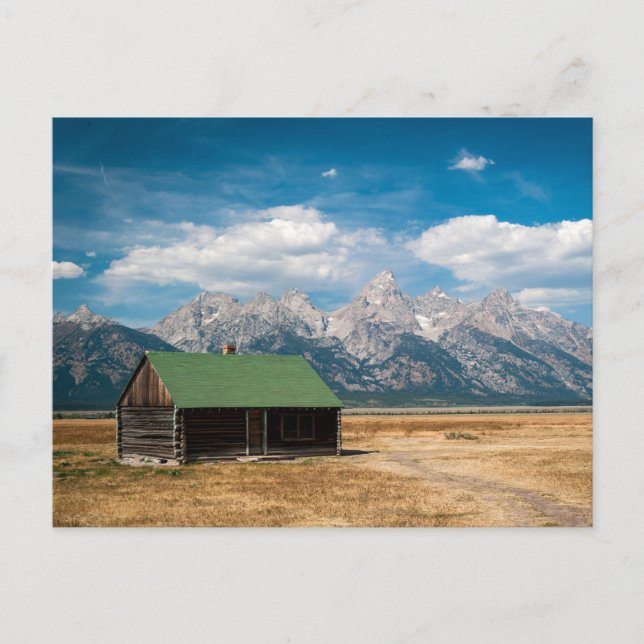 Carte Postale Mormon Row in Grand Teton National Park (Devant)