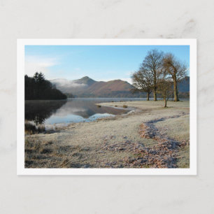 Carte Postale Morning gelé à Strandshag Bay : Pos Derwentwater