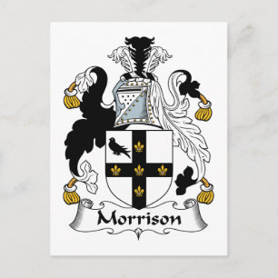 Carte Postale Morrison Family Crest