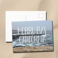 Morro Bay California Ocean Waves Photographie