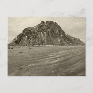 Carte Postale Morro Rock, Morro Bay à Sepia