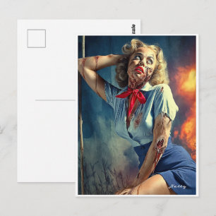 Carte Postale Morte, rêveuse et dangereusement charmante : Natty