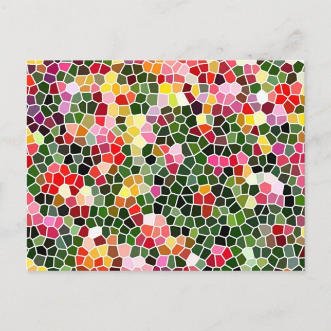Carte Postale Mosaïque (Devant)