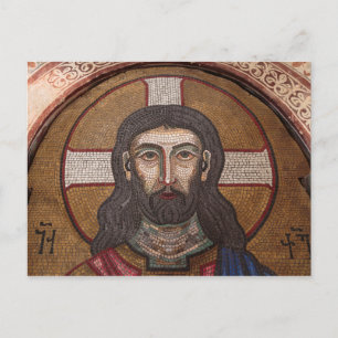 Carte Postale Mosaïque De Jésus