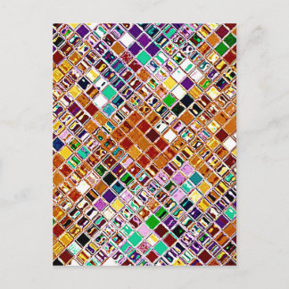 Carte Postale Mosaïque recréée