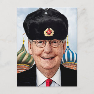 Carte Postale Moscou Mitch McConnell