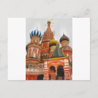 Carte Postale Moskva
