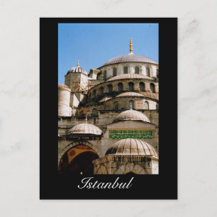 Carte Postale mosquée bleue istanbul