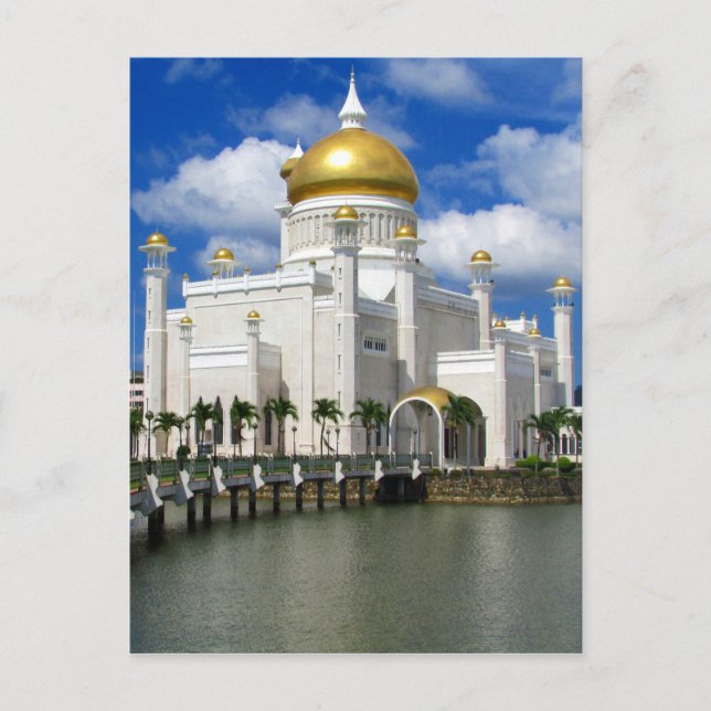Carte Postale mosquée saifuddien brunei (Devant)