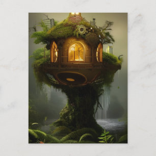 Carte Postale Mossy Fairy House
