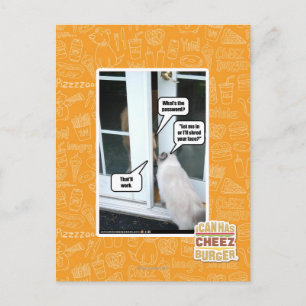 Carte Postale Mot de passe svp