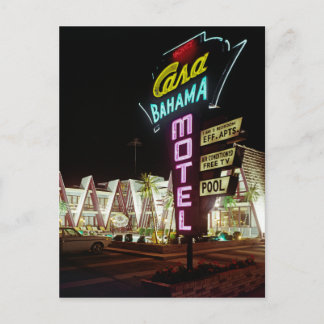 Carte Postale Motel Casa Bahama à Wildwood, New Jersey, années 6