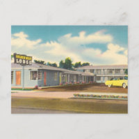 Motel vintage, Golden West Lodge Hotel avec Palms